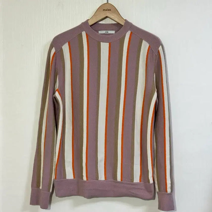 [BUNJANG] System Homme Striped Knit Pink Size 95 / 시스템옴므 스트라이프니트/95/핑크