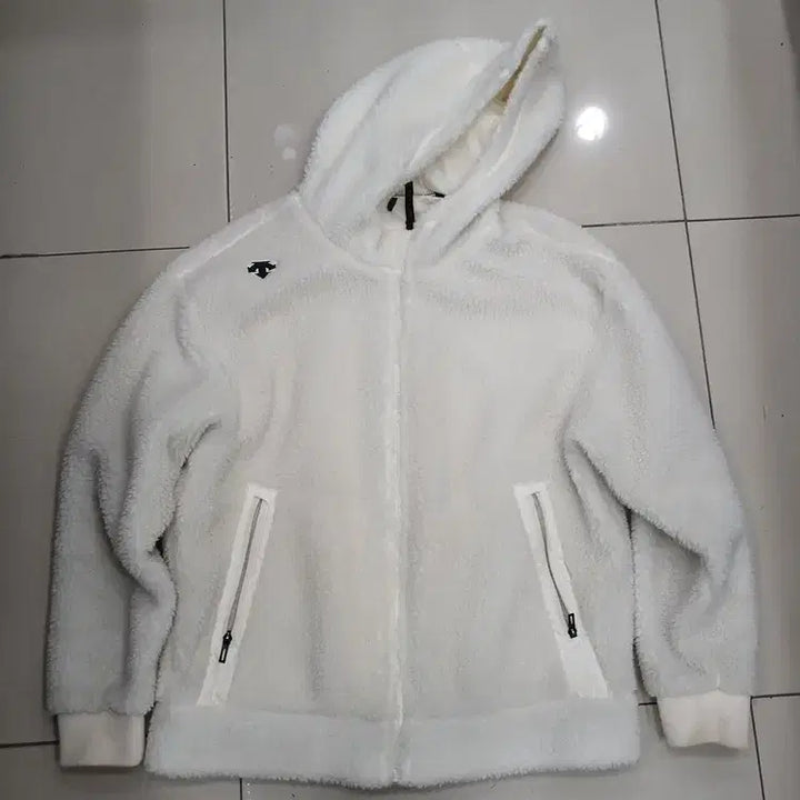 [BUNJANG] DESCENTE Fleece Zip-up Jacket / 데상트 105사이즈 DESCENTE 후리스 집업점퍼 중고