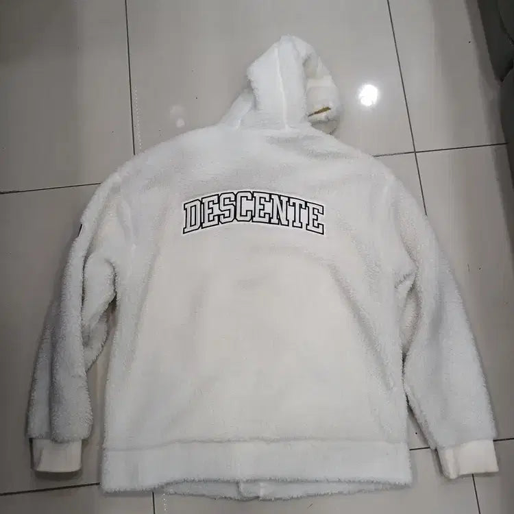[BUNJANG] DESCENTE Fleece Zip-up Jacket / 데상트 105사이즈 DESCENTE 후리스 집업점퍼 중고