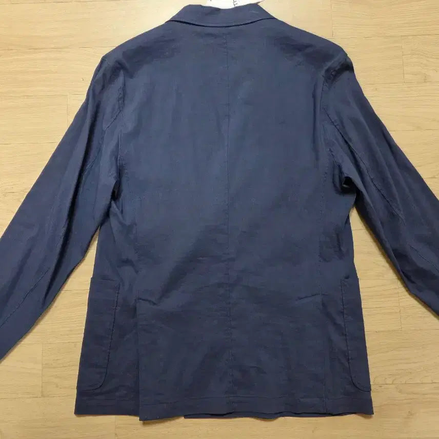 [BUNJANG] Theory Stretch Linen Two-Button Jacket / 띠어리 스트레치 린넨 투버튼 자켓 40 103 정가 94만원 네이비
