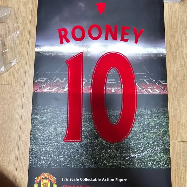 [BUNJANG] ZCWO Wayne Rooney Soccer Player Figure / zcwo  맨유 루니 홈버전 피규어 팝니다 (정품)
