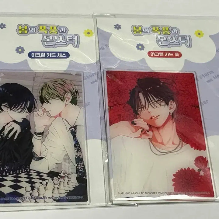 [BUNJANG] Monster Acrylic Card Bundle Set / 봄의 폭풍과 몬스터 아크릴 카드 일괄 판매