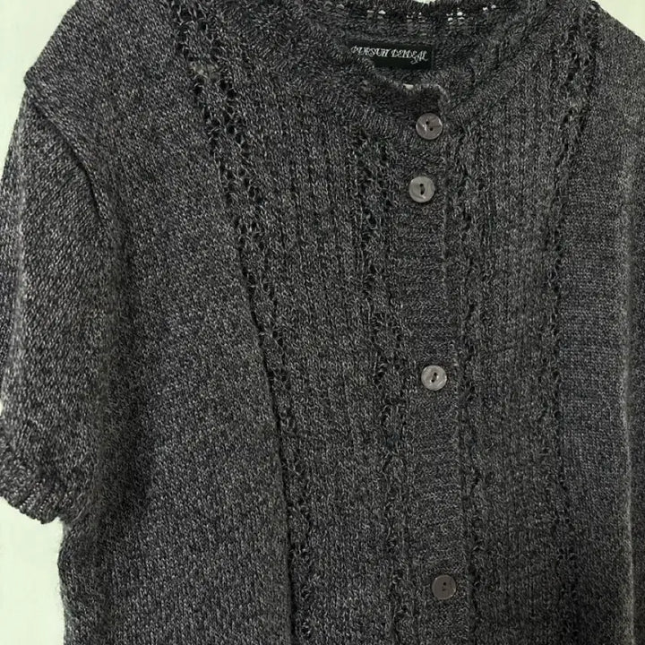 [BUNJANG] Vintage Short Sleeve Knit Top / 빈티지 반팔 니트