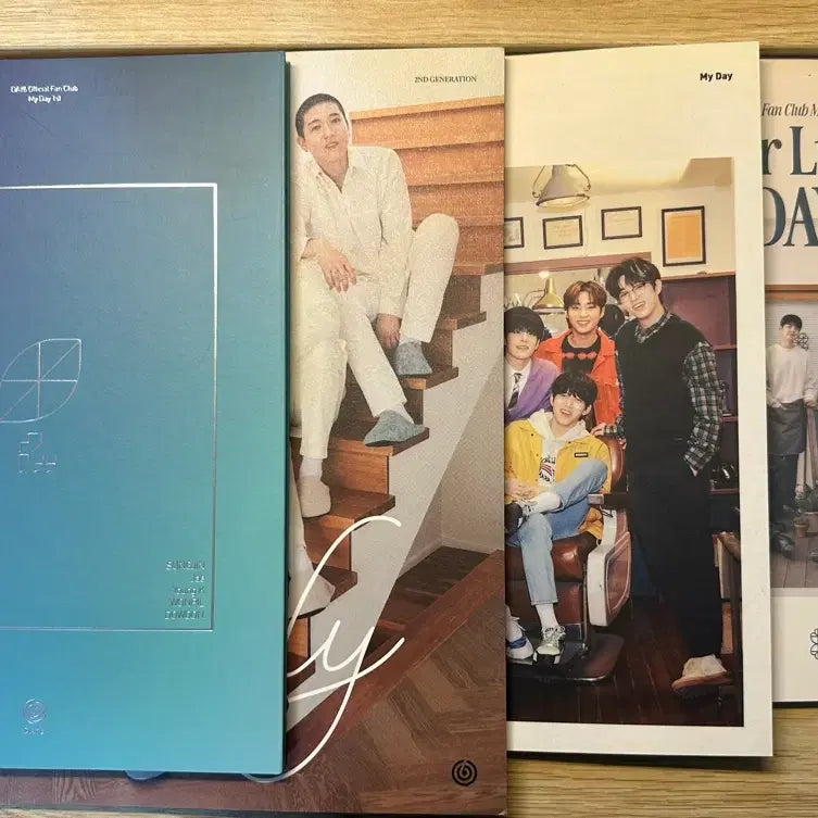 [BUNJANG] DAY6 My Day Official 1st-4th Term Memory Book Bundle Set / 데이식스 마이데이 공식 1,2,3,4기 메모리북 포토북 my day 굿즈