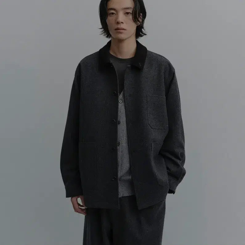 [SOLD OUT] [1] 어나더오피스 산티아고 캐시미어 워크자켓