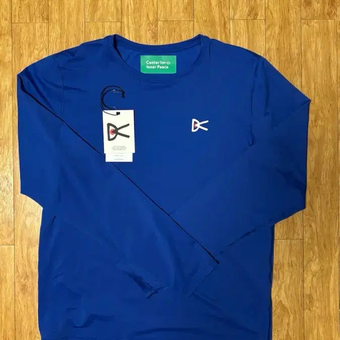 [BUNJANG] District Vision Lightweight Long Sleeve M Blue / 디스트릭트비전 라이트웨이트 롱슬리브 M 블루