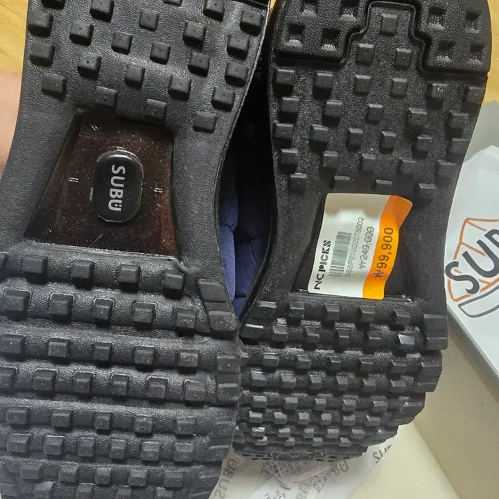 [SOLD OUT] SUBU 패딩 슬리퍼 네이비 새상품