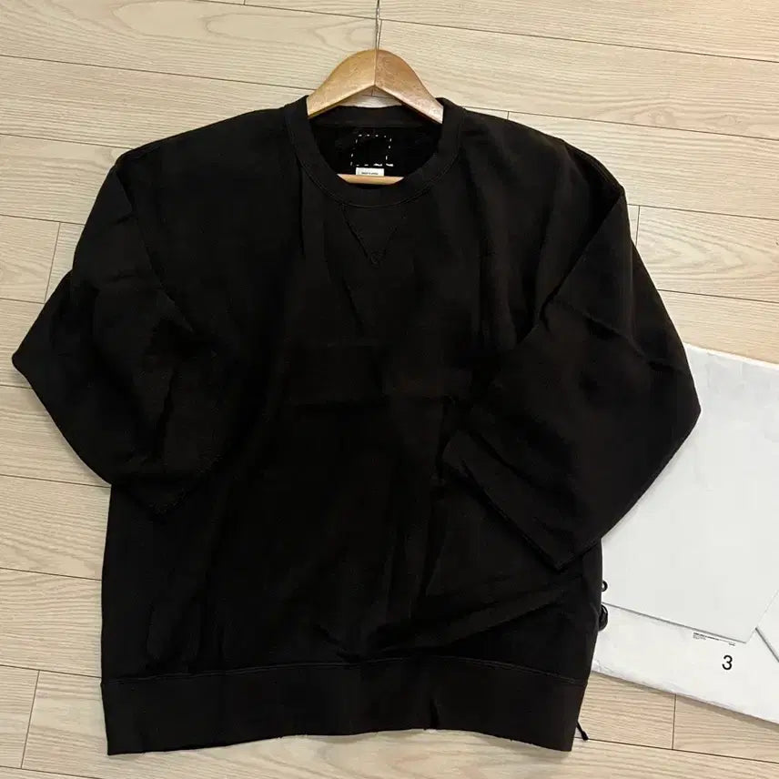 [BUNJANG] Visvim Jumbo Sweat 3/4 Charcoal / visvim 21SS SPOT JUMBO SWEAT 3/4