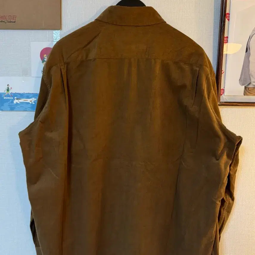 [BUNJANG] SATUR Two Pocket Shirt Brown M / (새상품)세터 SATUR 투포켓 셔츠 브라운 M
