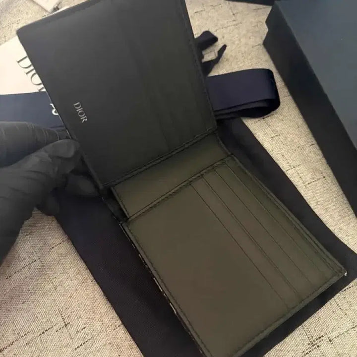 [BUNJANG] Dior Oblique Beige Wallet / [새상품급]디올 오블리크 반지갑 베이지 신형