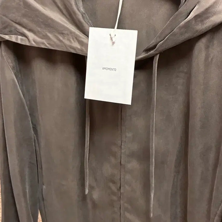 [SOLD OUT] 아모멘토 26SS 큐프라 후드집업 M 새제품