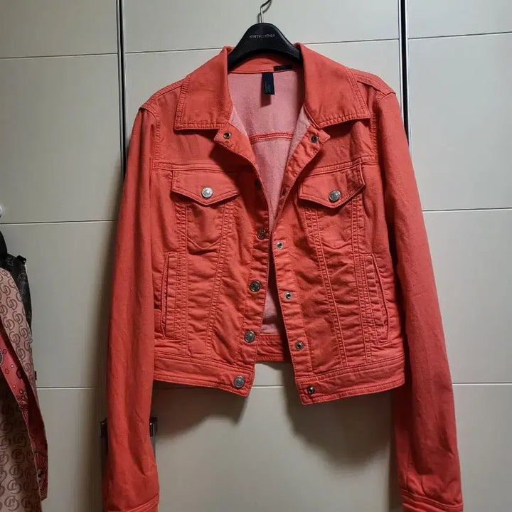 [BUNJANG] Benetton Span Crop Jacket / 베네통 스판 크롭자켓(44반-55)