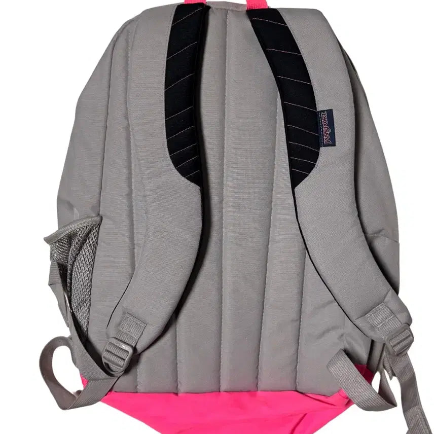 [BUNJANG] JanSport Gray Pink Backpack / 잔스포츠 그레이 핑크 백팩