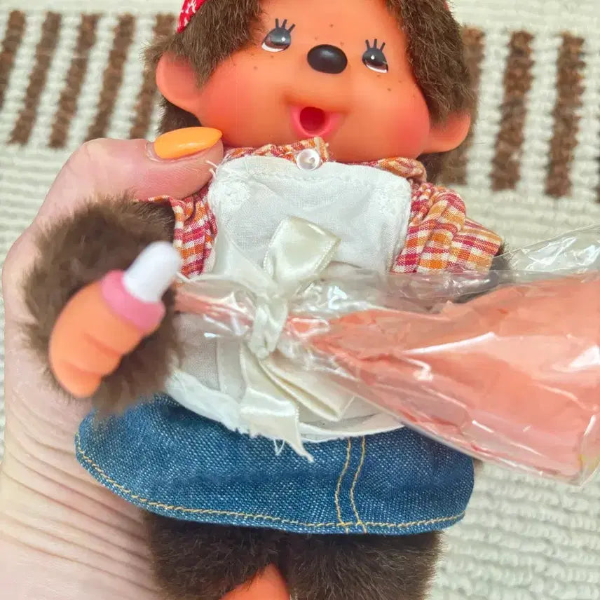 [BUNJANG] Monchhichi Florist Doll / 몬치치 직업시리즈 꽃장사 인형