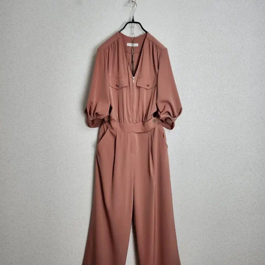 [SOLD OUT] 듀엘 셔링소매 점프수트55