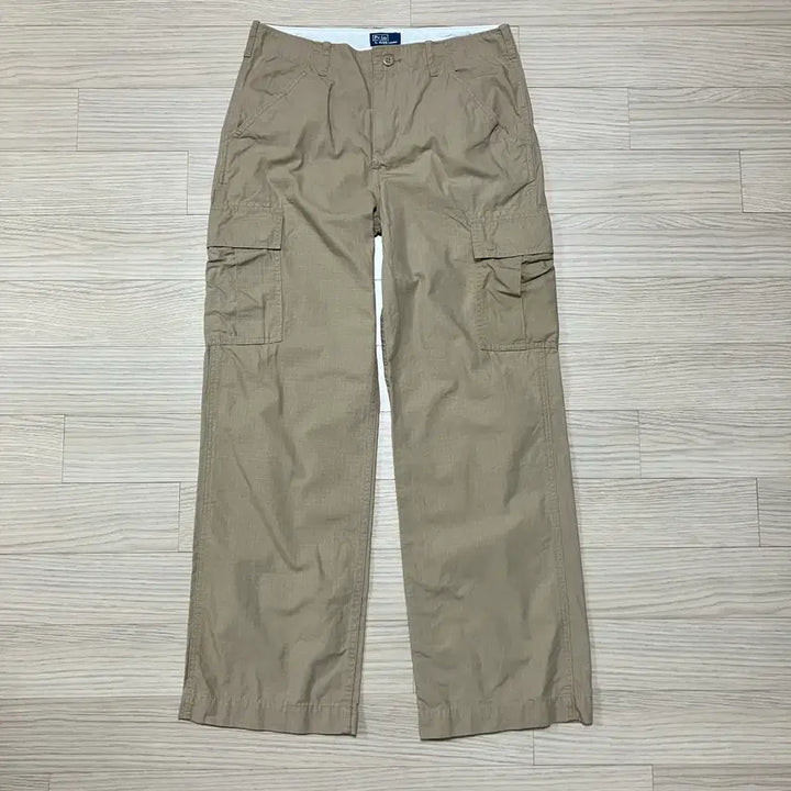 [BUNJANG] Polo Ralph Lauren Ripstop Cargo Pants Beige / [Polo] 폴로 랄프로렌 립스탑 카고 팬츠 베이지