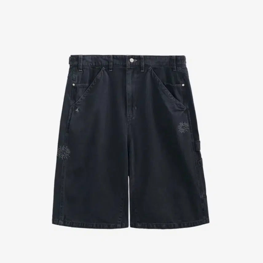 [SOLD OUT] [3] 폴리테루 1/2 해머 팬츠 워시드 블랙