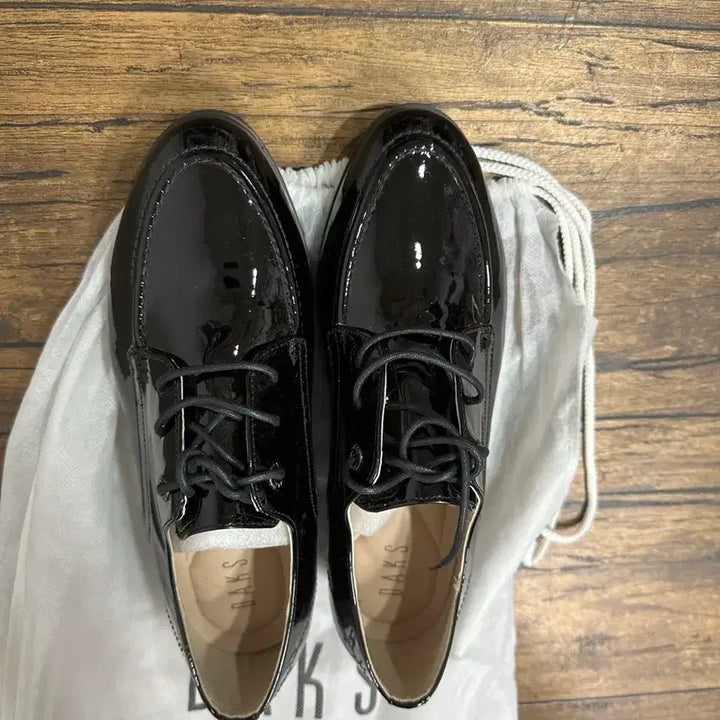 [BUNJANG] DAKS Patent Leather Loafers - Black / 닥스 DAKS 페이던트 로퍼 230 블랙 (단종제품) 새제품