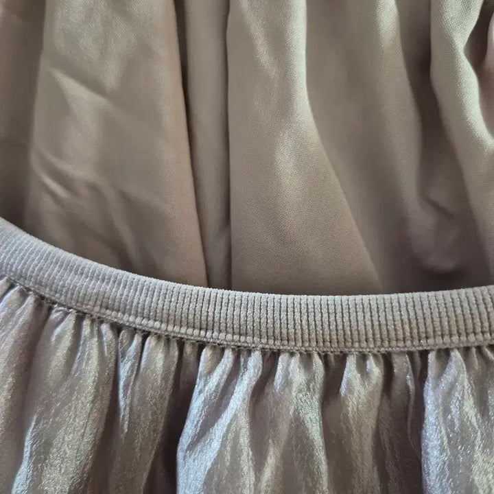 [BUNJANG] Long Tiered Chiffon Skirt / 민트색, 연보라색 펄 롱스커트 44~슬림77까지/샤스커트