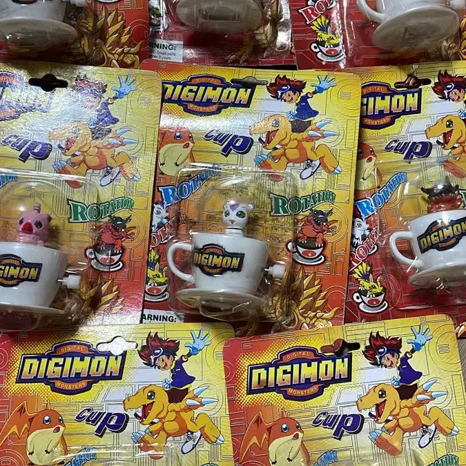 [BUNJANG] Digimon Cup Figure Set / 고전 디지몬 컵피규어 8종 판매