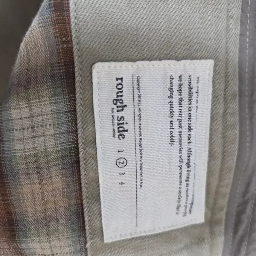 [BUNJANG] Rough Side Horizon Bomber Jacket Khaki Beige / 러프사이드 호라이즌 봄버 카키베이지 2