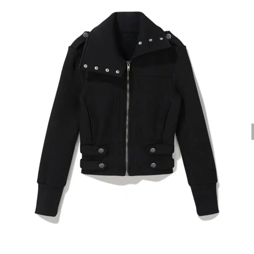 [BUNJANG] Odoer Prairie Line Black Jacket / 오도어 prairie 라인 자켓