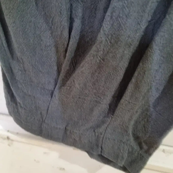 [BUNJANG] Summer Cool Side Lace Cotton Banded Pants / 여름 시원한 깜찍한옆줄 레이스  밴딩 . 면 베기통바지. 77까지