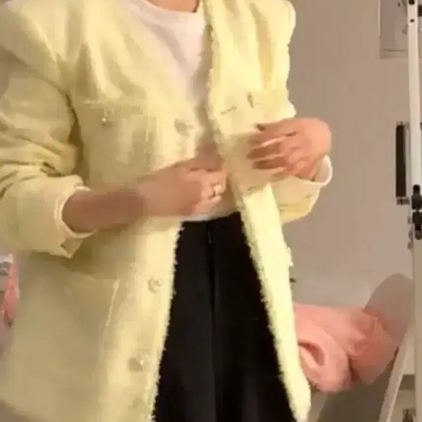 [BUNJANG] ByCini Candy Tweed Jacket / 바이씨니 제작 캔디트위드자켓 바이씨니 제작 트위드