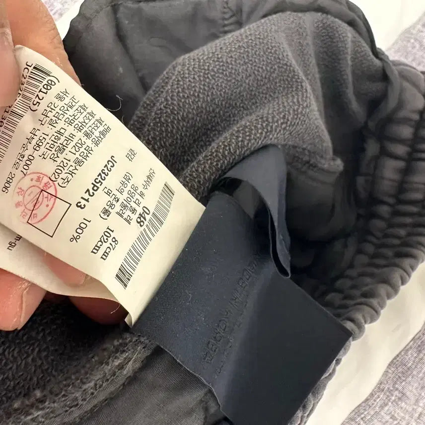 [SOLD OUT] 준지 22ss 가먼트다잉 스웻숏팬츠 48사이즈