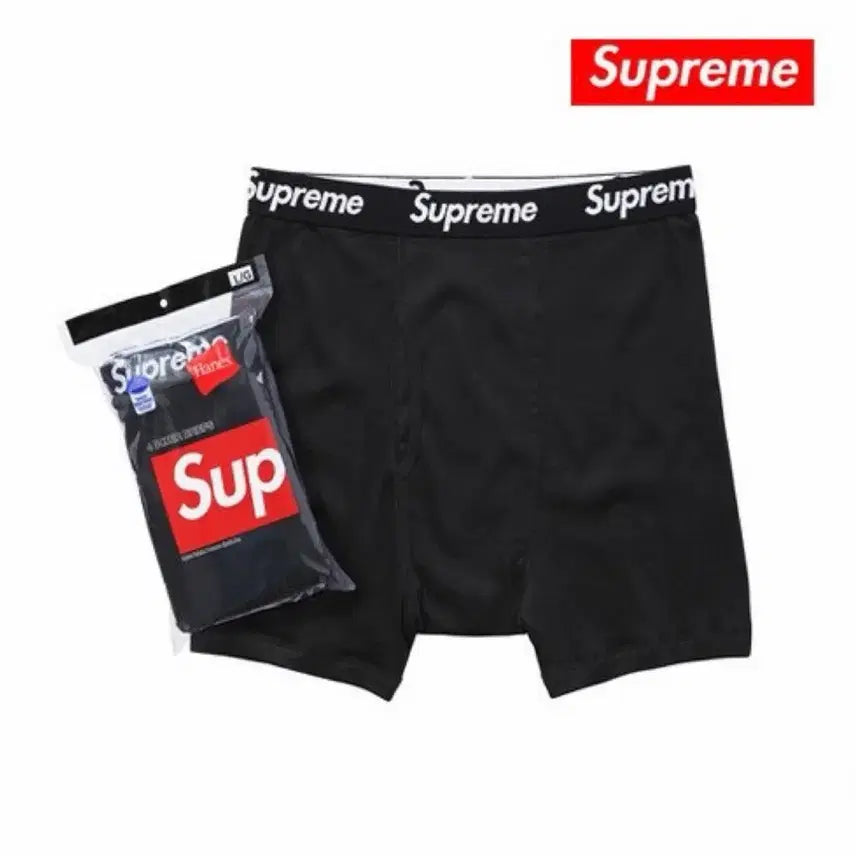 [SOLD OUT] 슈프림 팬티 블랙 S 새상품