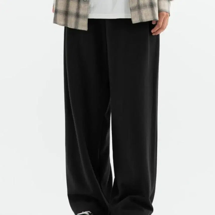 [BUNJANG] BRENSON Two-Tuck Wide Sweat Pants Black XL / 새제품@ BRENSON 투턱 와이드 스웨트 팬츠 블랙 XL 브렌슨 브랜슨