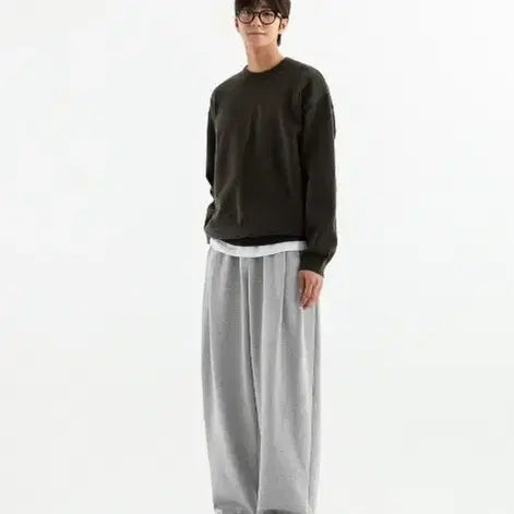 [BUNJANG] BRENSON Two-Tuck Wide Sweat Pants Black XL / 새제품@ BRENSON 투턱 와이드 스웨트 팬츠 블랙 XL 브렌슨 브랜슨