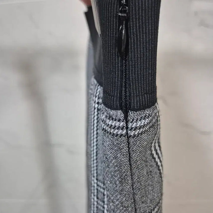 [BUNJANG] Maje Check Slit Midi Skirt / 마쥬 (maje)체크 트임 스커트