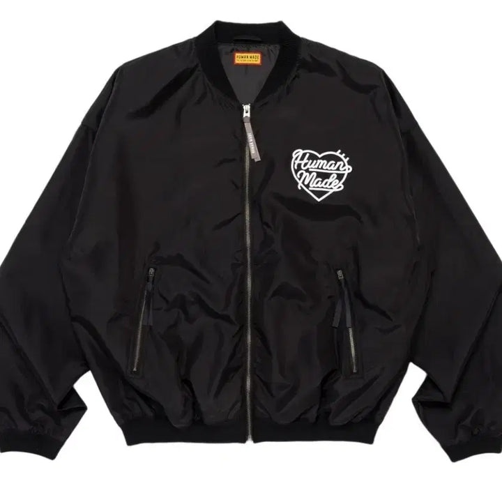 [BUNJANG] Human Made Nylon Blouson Jacket Black XL / 휴먼 메이드 나일론 블루종 블랙