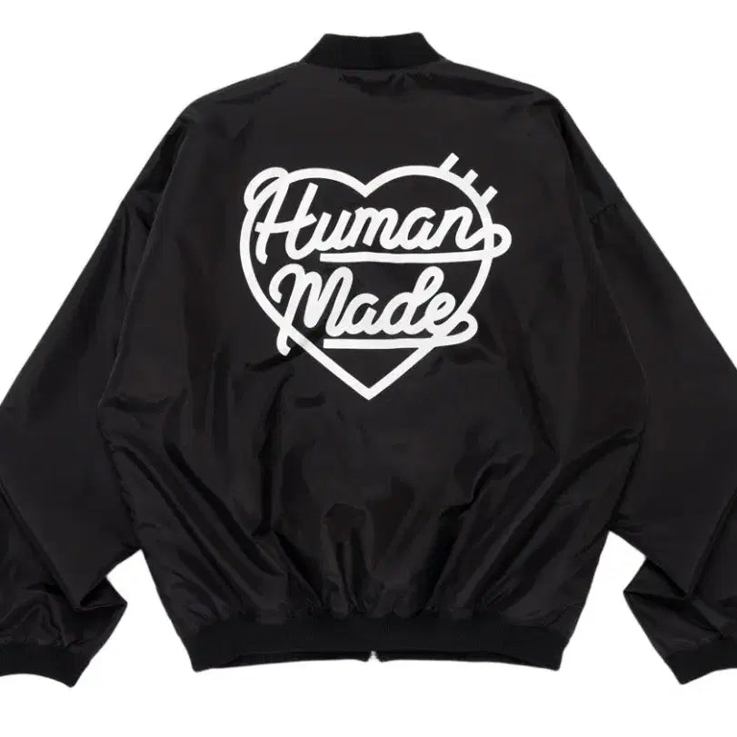 [BUNJANG] Human Made Nylon Blouson Jacket Black XL / 휴먼 메이드 나일론 블루종 블랙