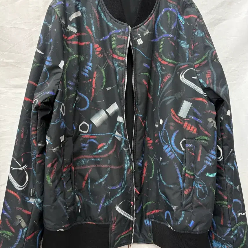[BUNJANG] Paul Smith Pattern Reversible Bomber Jacket / 폴스미스 패턴 봄버 양면자켓L/100사이즈(정품)