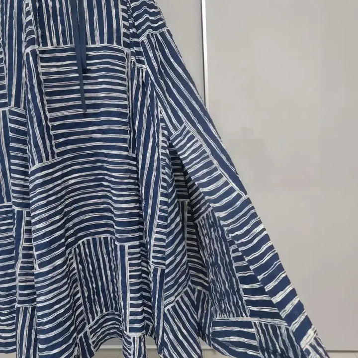[BUNJANG] Patterned Side Banding Long Skirt / 패턴 옆밴딩 롱 스커트 FREE (26~28인치)