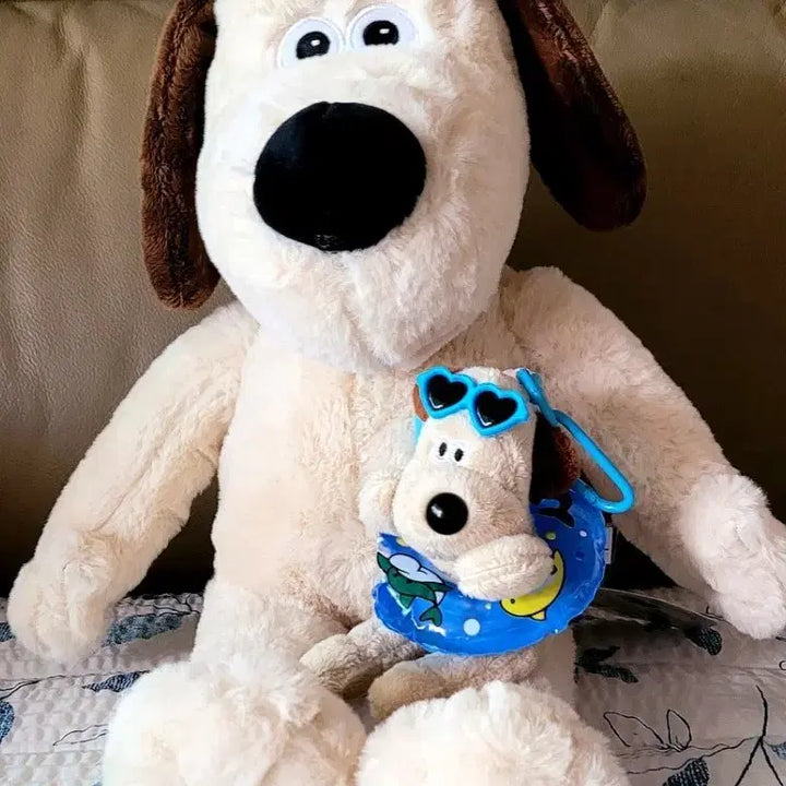 [SOLD OUT] 월레스 그로밋 백팩35cm인형+그로밋 튜브  키링(새상품)