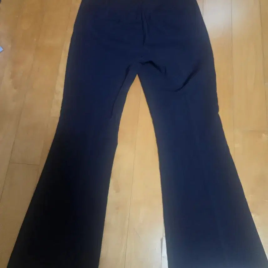 [BUNJANG] MOJO.S.FINE Navy Boots Cut Slacks Pants / 모조에스핀 네이비바지