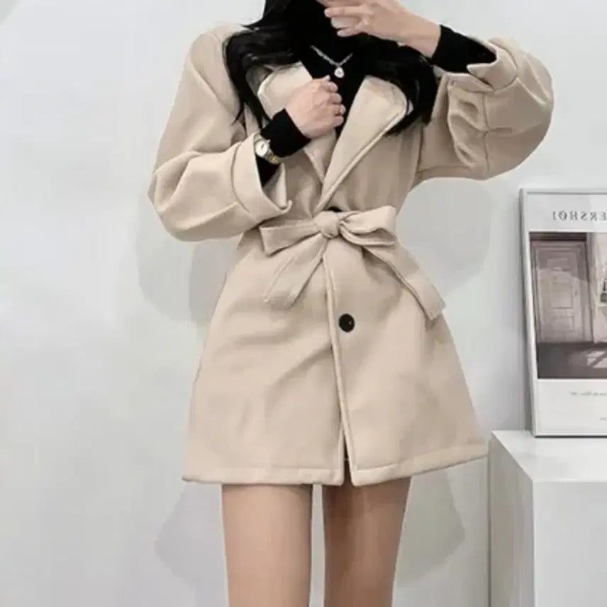 [BUNJANG] Ablie Coat Jacket / 에이블리 코트