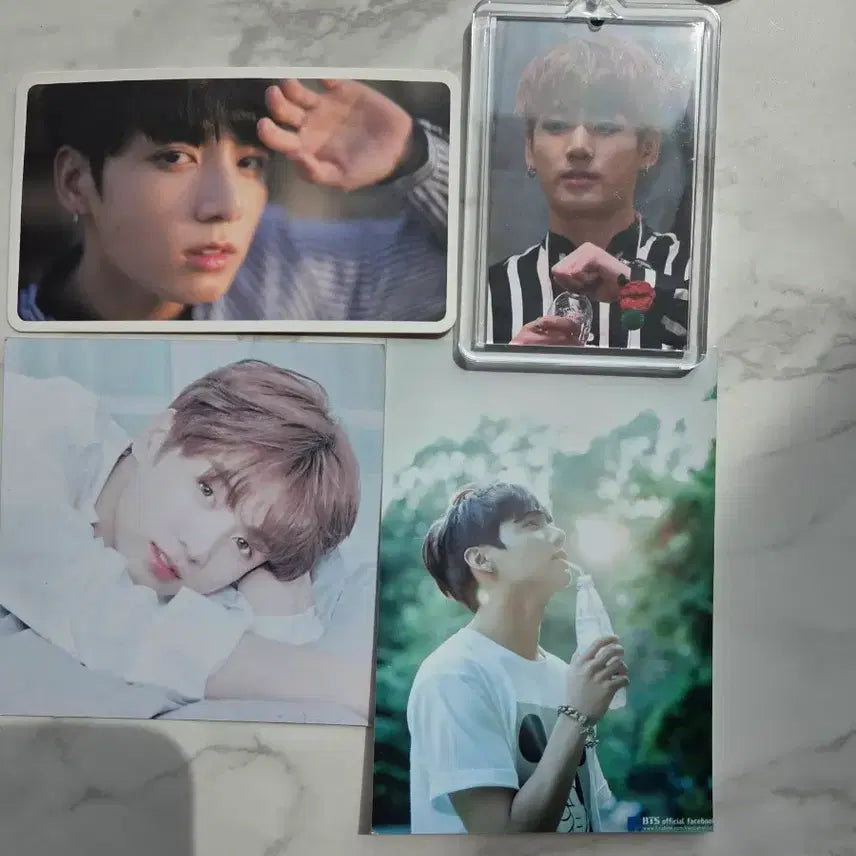 [BUNJANG] BTS Jungkook Photocard + Keyring / 방탄소년단 정국 포토카드 + 키링