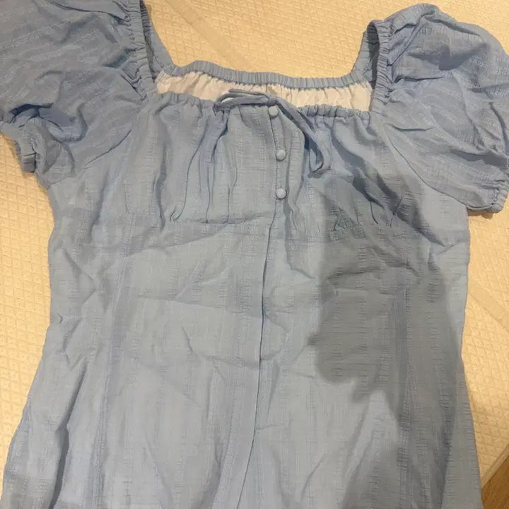 [BUNJANG] ANNEU Puff Blouse M / 미착용)앤유 퍼프 블라우스 M