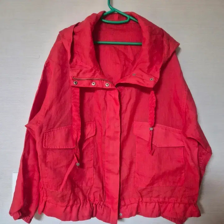 [SOLD OUT] 레드 후드  야상 자켓