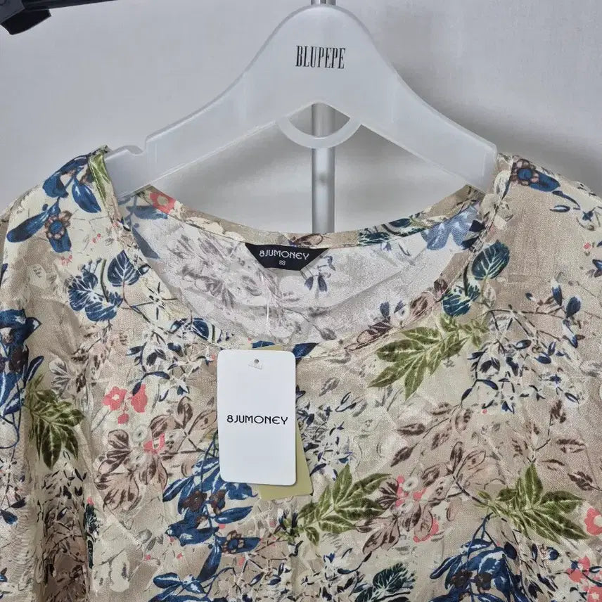 [BUNJANG] Floral Print Rayon Long Dress / 인견원피스