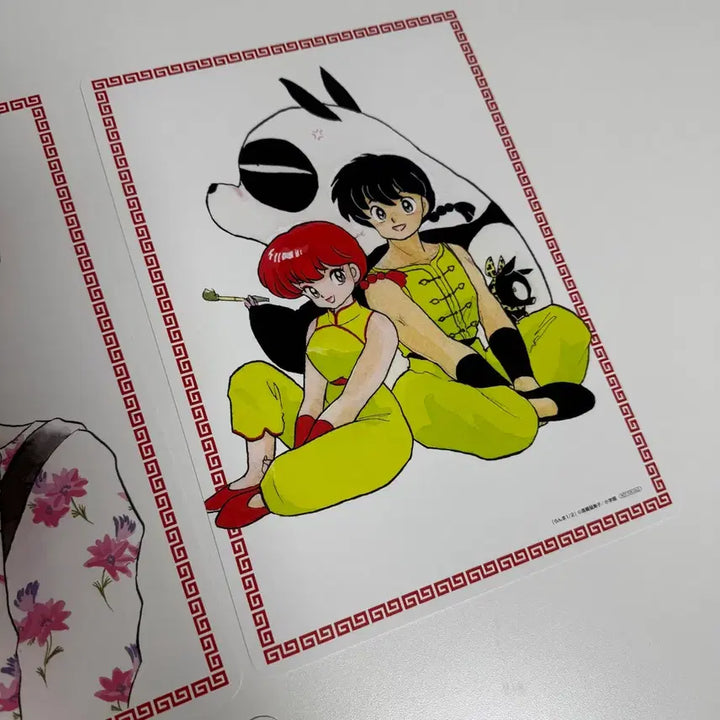 [BUNJANG] Ranma 1/2 Illustration Poster Set / 란마 1/2 일러스트 포스터 종이 세트