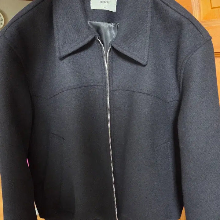 [BUNJANG] KIMUER Wool Varsity Jacket Navy / 키뮤어 울 바시티 자켓 네이비