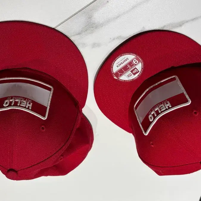 [BUNJANG] New Era 9FIFTY Hello Snapback Ball Cap Bundle / 9FIFTY  950 Hello 뉴에라 스냅백 볼캡 모자 2개 일괄