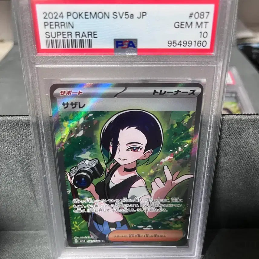 [SOLD OUT] 포켓몬카드 일판 psa10 세류 sar, 하스이 가디 ar, 세류 sr