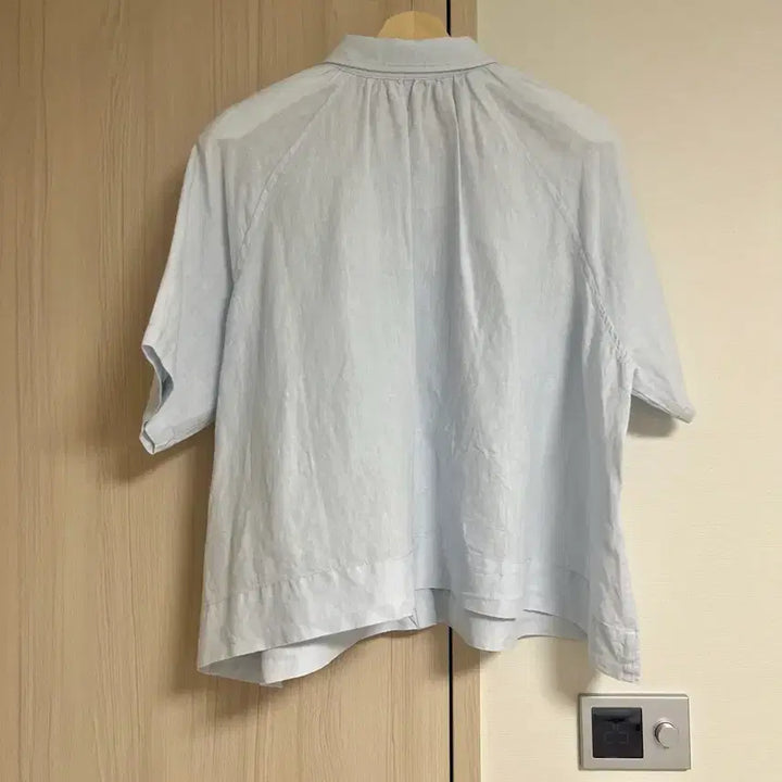 [BUNJANG] Eunoia Half Sleeve Shirt Sky / 유노이아 half sleeve mone shirt 스카이