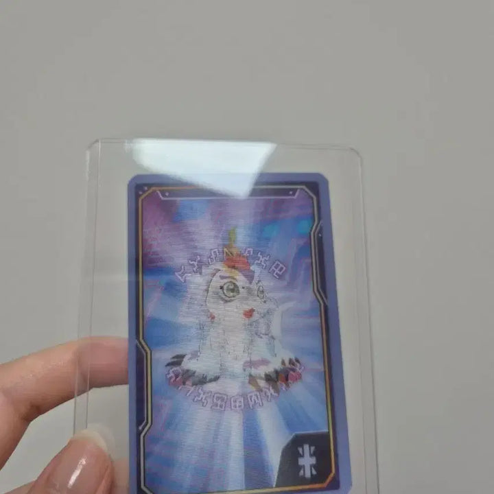 [BUNJANG] Digimon Collaboration Cafe Sheramon Lenticular Card / 디지몬 콜라보카페 콜카 오마케 쉬라몬 렌티큘러 카드